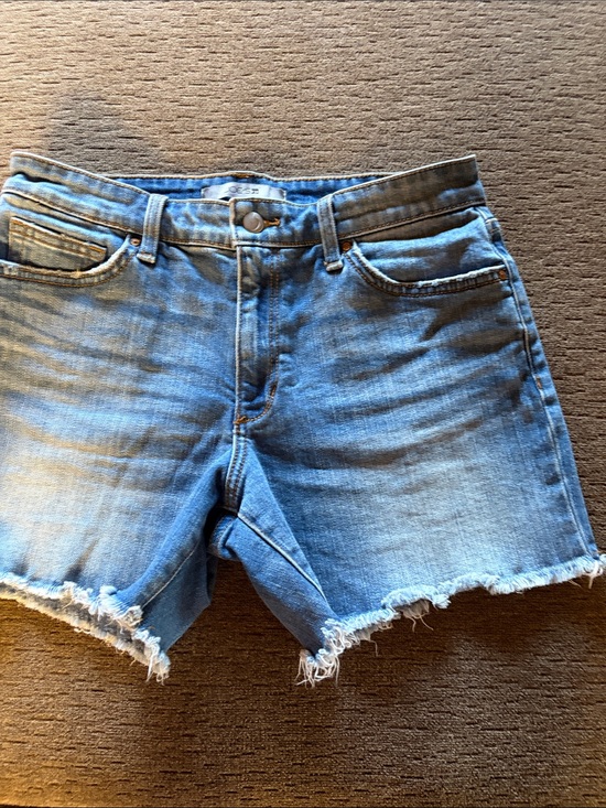 Joe's Jeans Pants - Joe's Jeans Light Blue Frayed Denim Cutoff Shorts